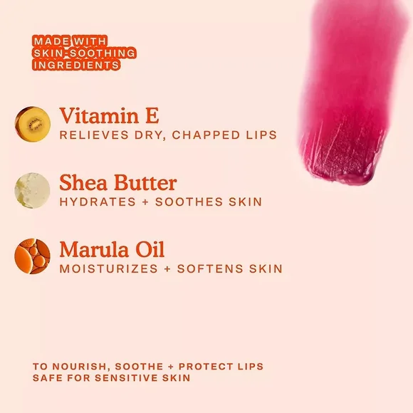 Tower 28 Beauty JuiceBalm Vegan Tinted Lip Balm In Shade Drink - New In Box - Picture 4 of 12